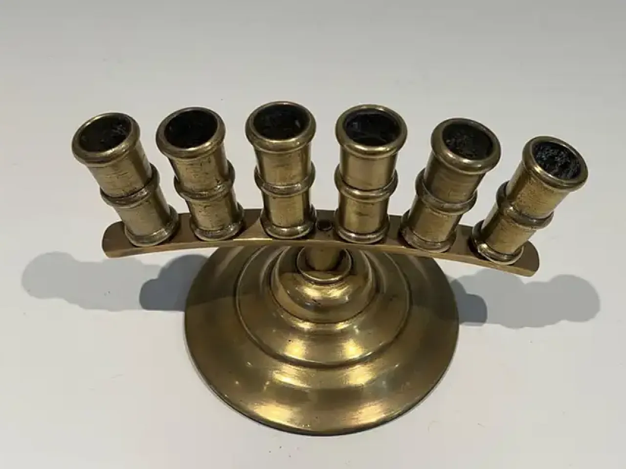 Bronze cane holder or umbrella stand, early 20th century 5