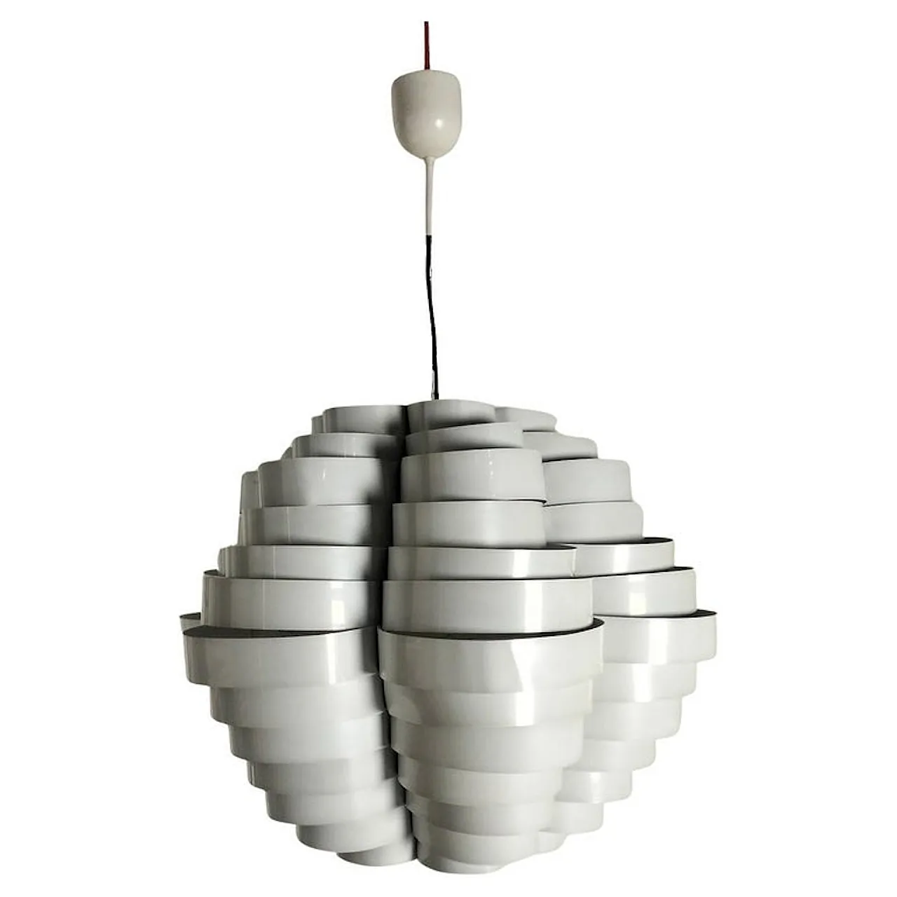 Chandelier 1772 Tornado by Elio Martinelli for Martinelli Luce, 70s 1