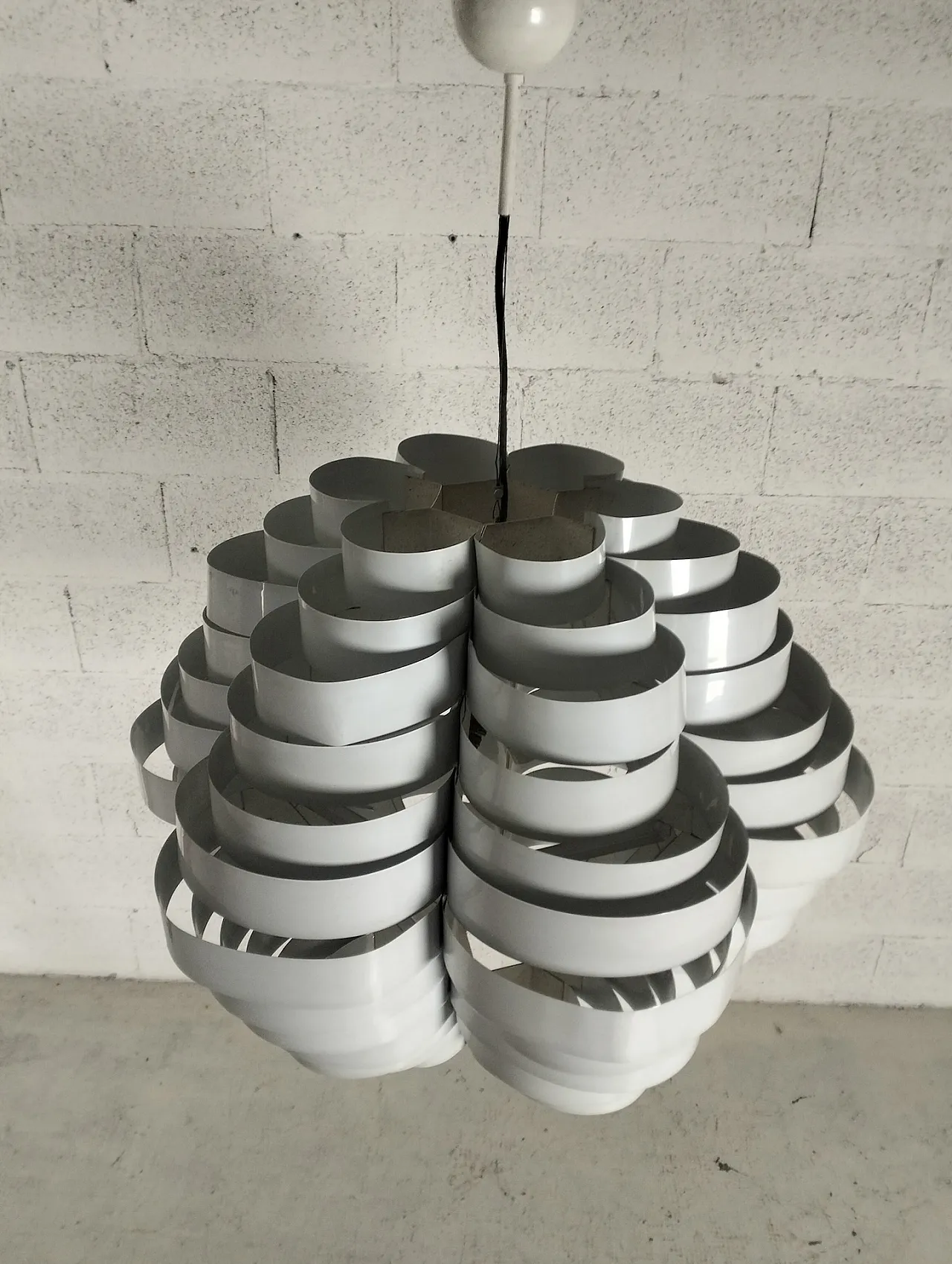 Chandelier 1772 Tornado by Elio Martinelli for Martinelli Luce, 70s 4