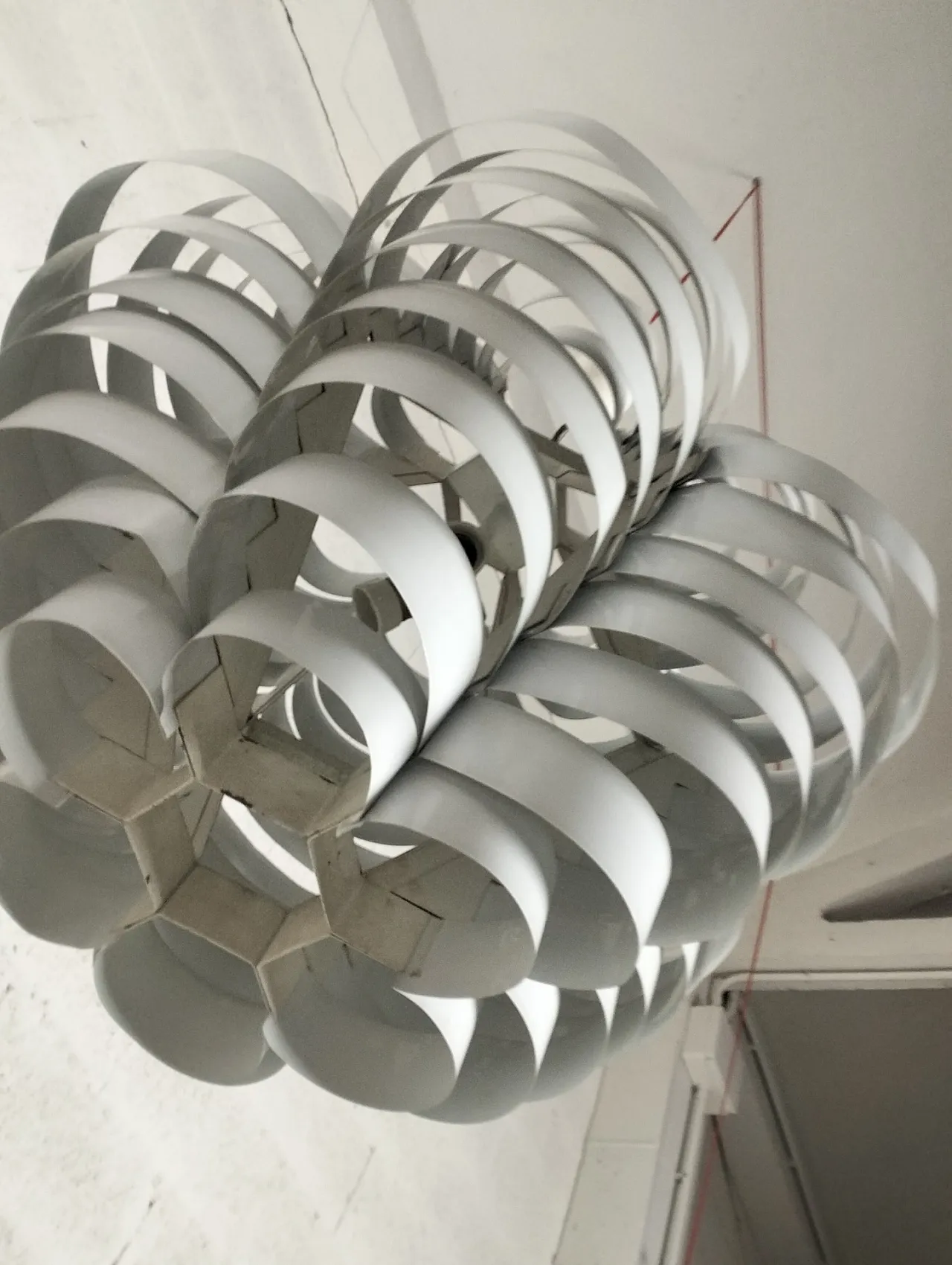 Chandelier 1772 Tornado by Elio Martinelli for Martinelli Luce, 70s 12