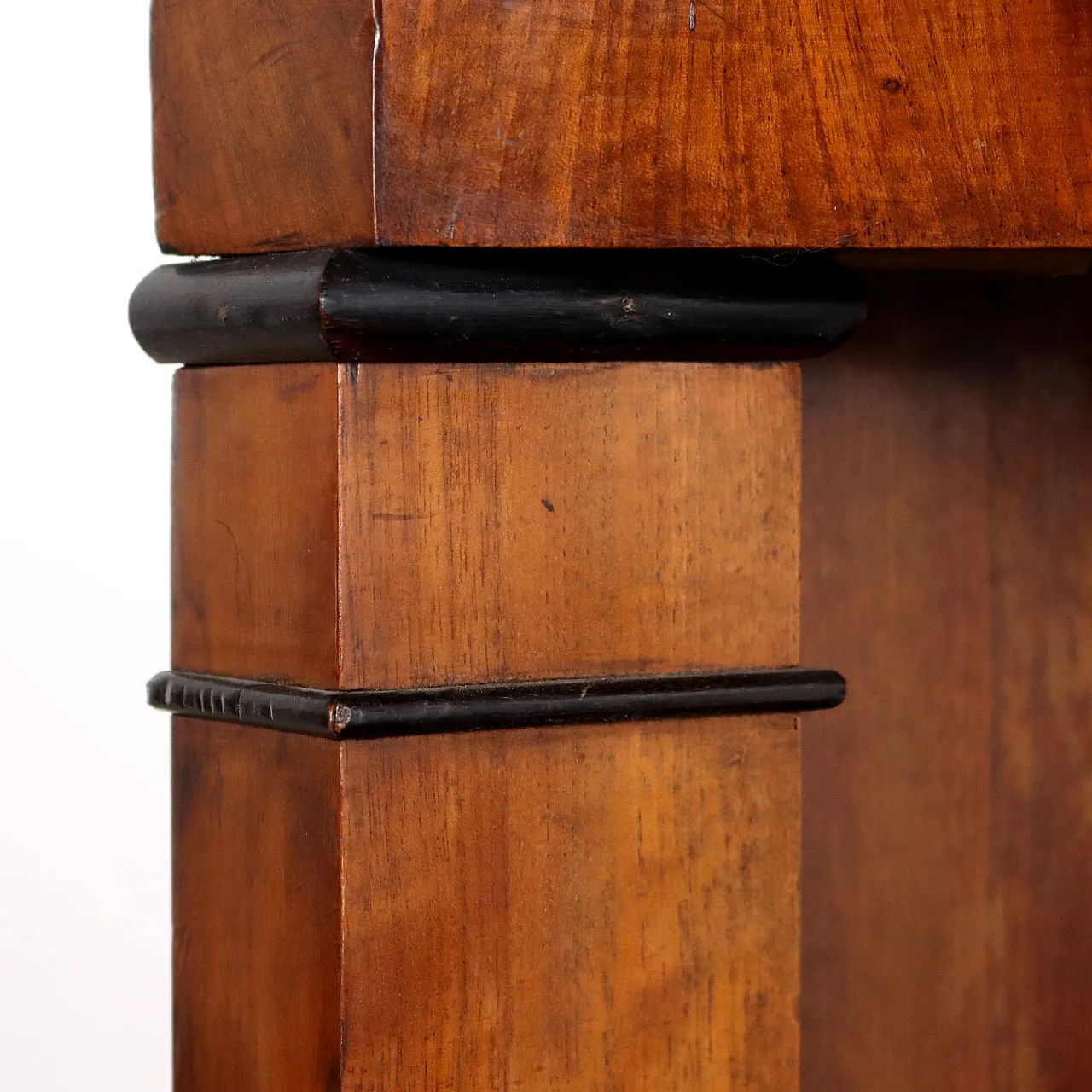 Mahogany console with cherry drawers, 19th century 7