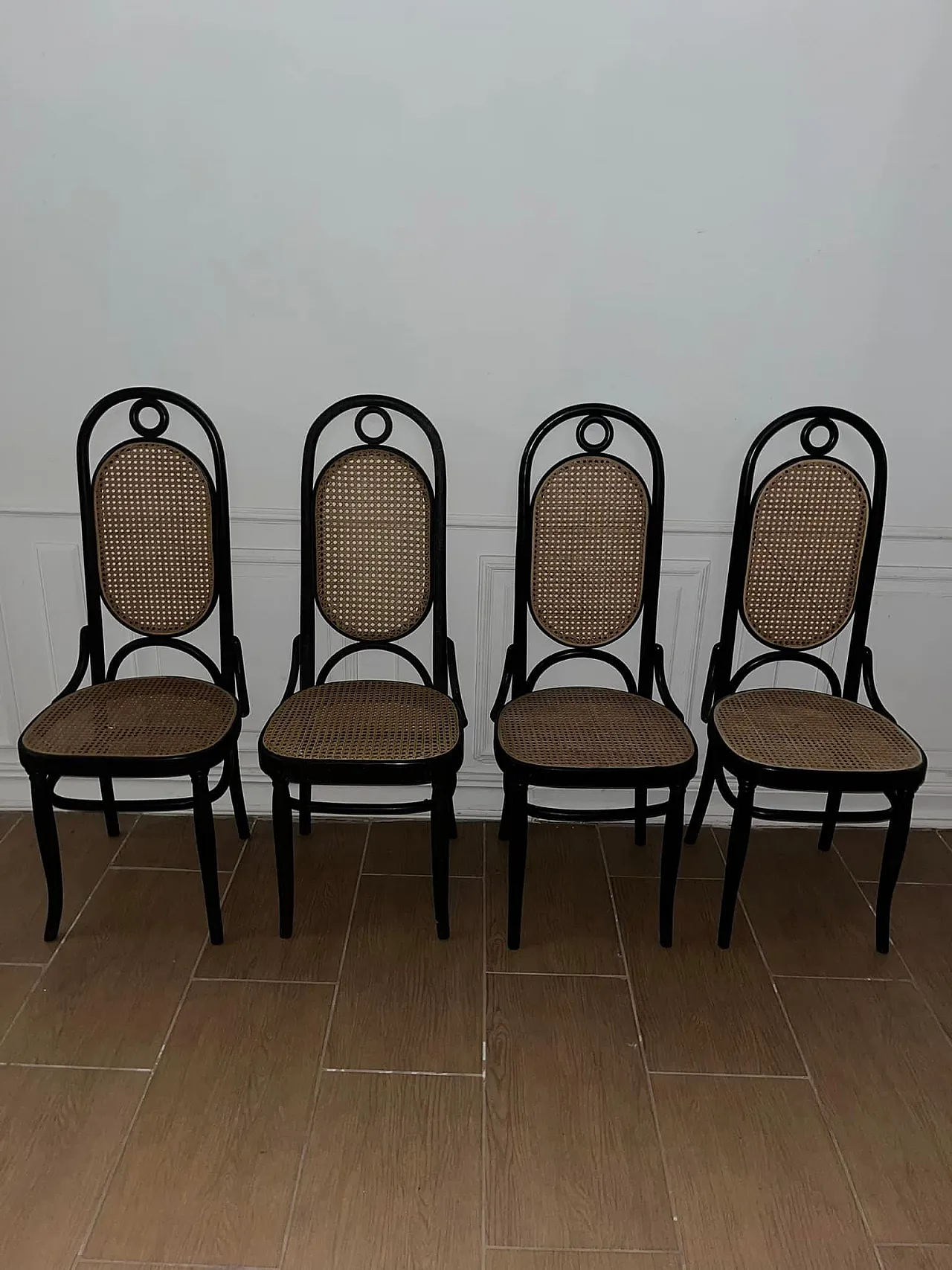 4 sedie sedie Thonet, '900 1