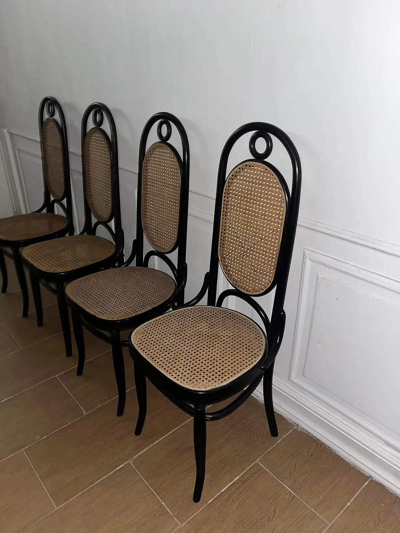 4 sedie sedie Thonet, '900 4