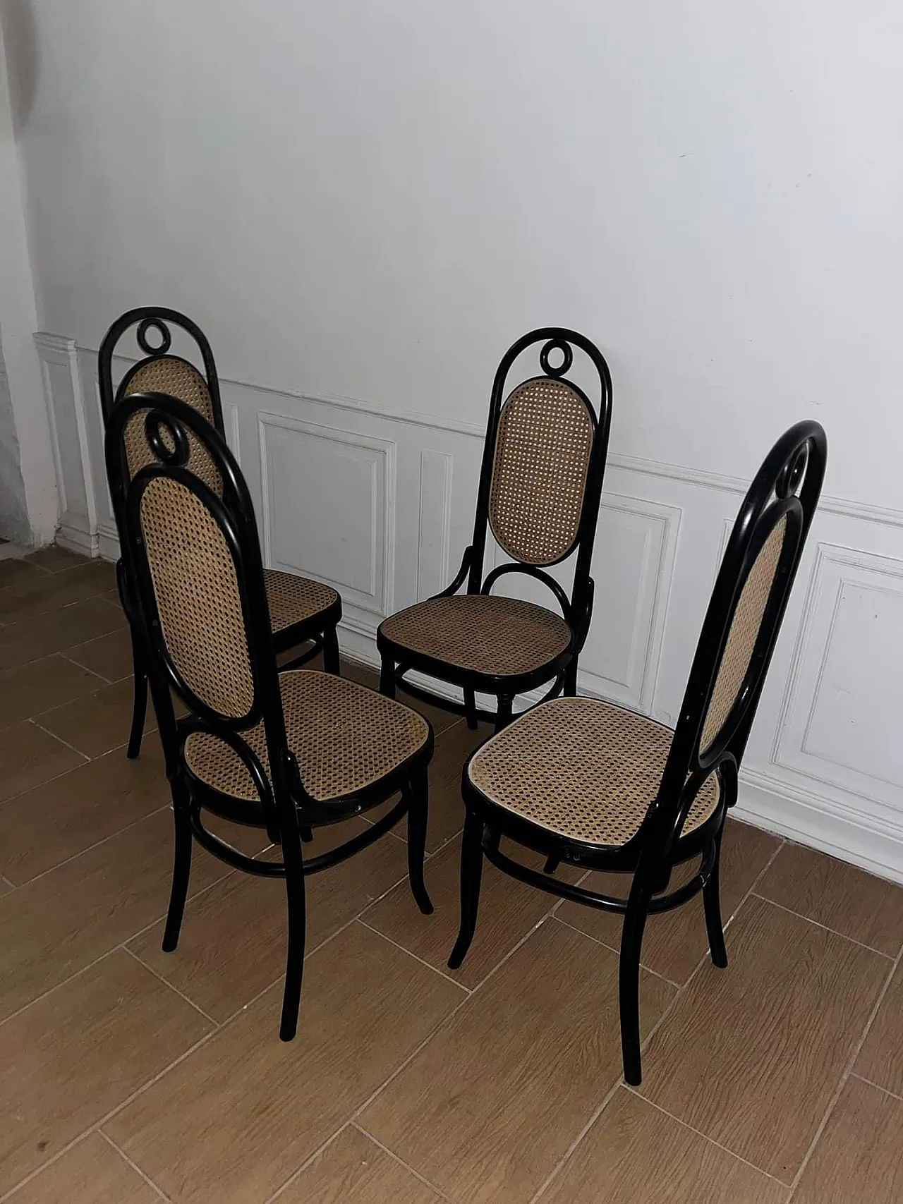 4 sedie sedie Thonet, '900 8