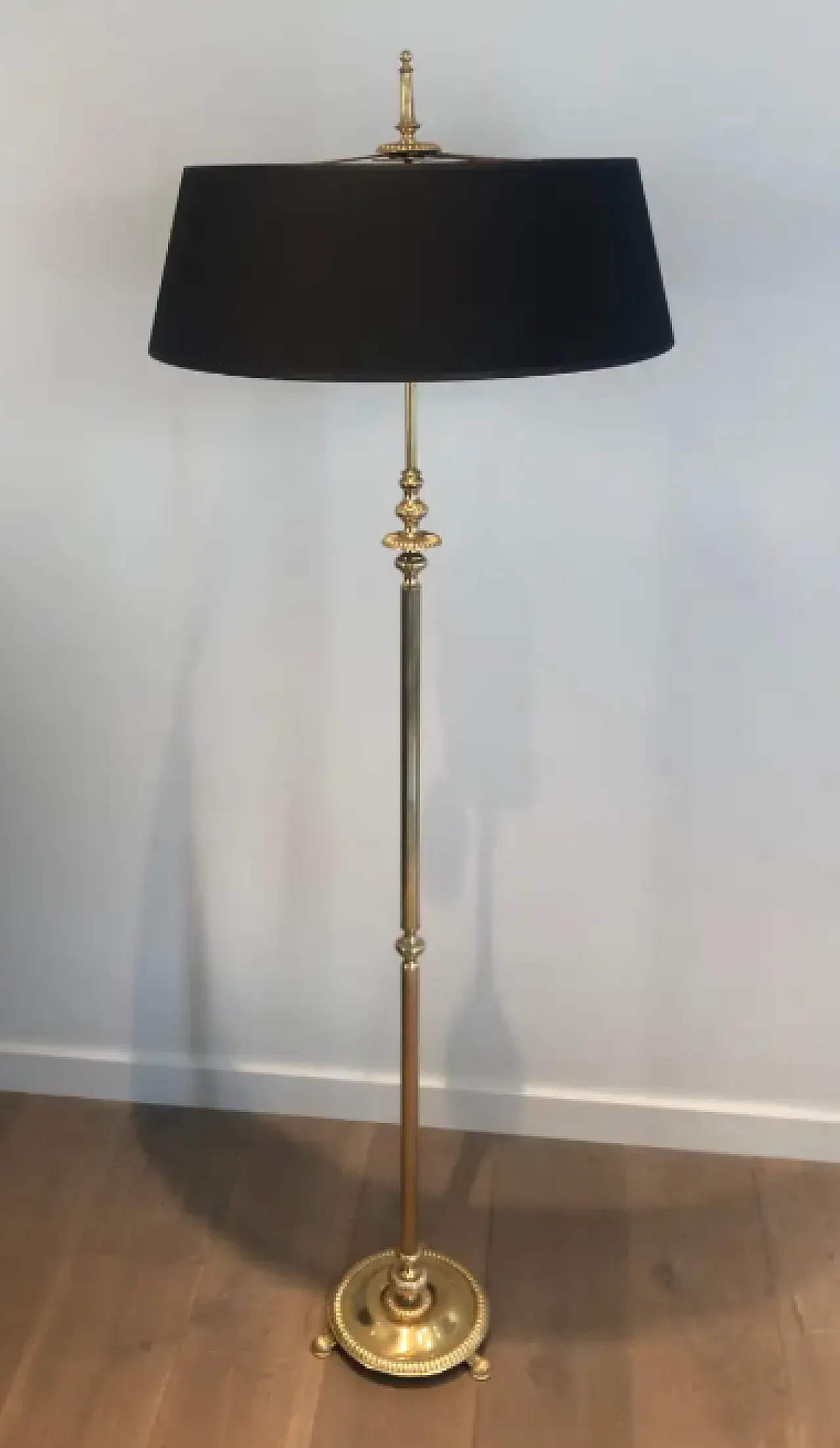 Brass floor lamp by Maison Jansen, 1940s 2