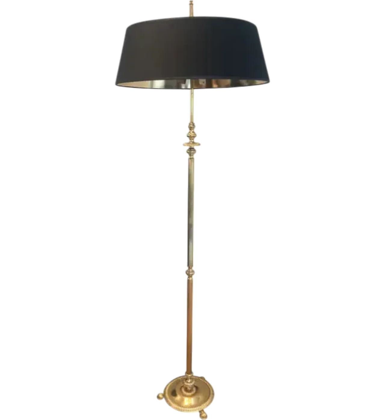 Brass floor lamp by Maison Jansen, 1940s 9