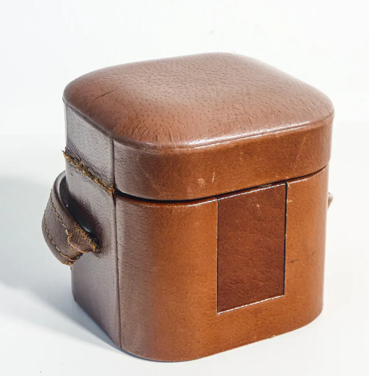 Officier clock with travel case by Matthew Norman, late 20th century 15