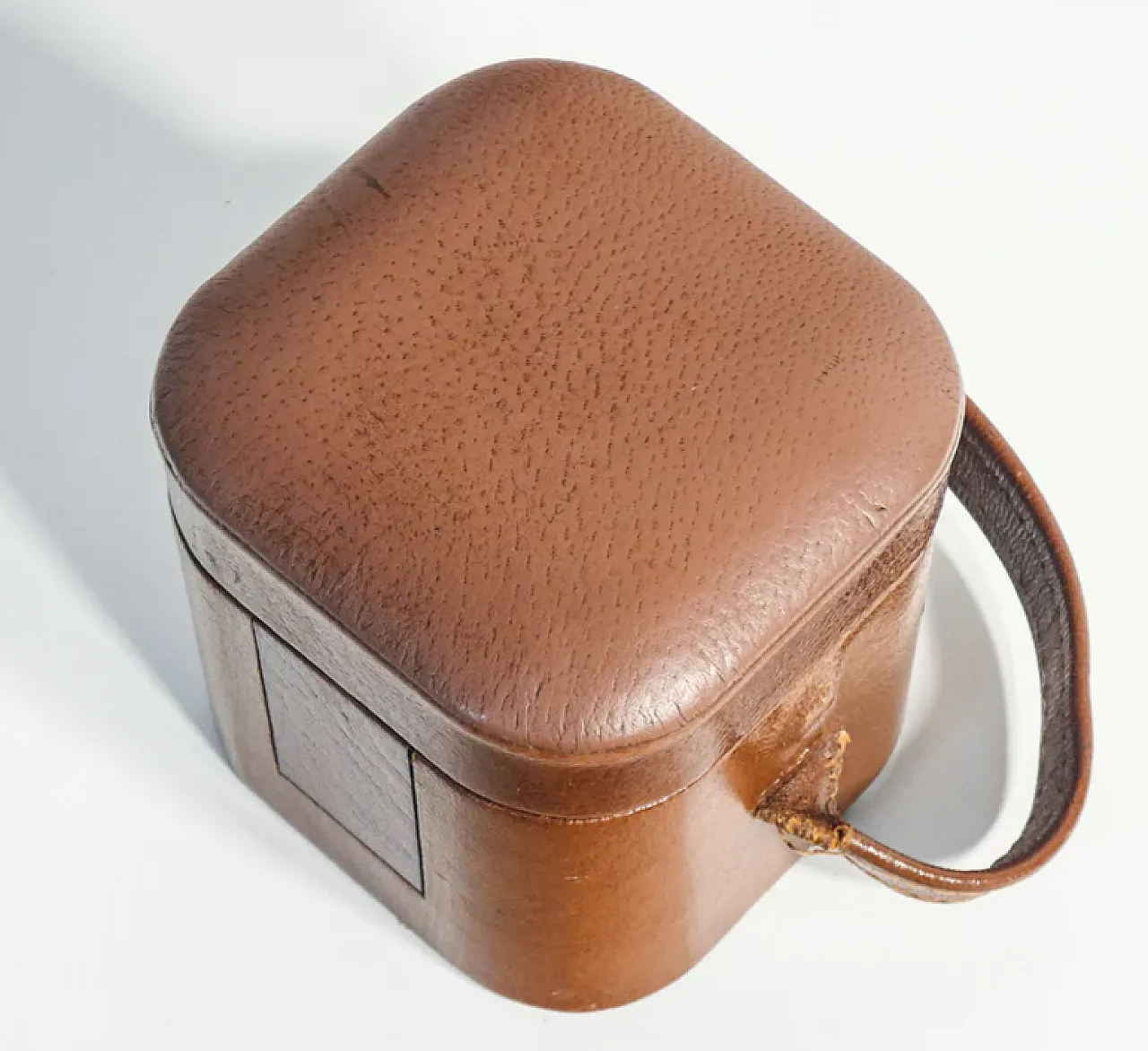 Officier clock with travel case by Matthew Norman, late 20th century 16