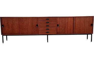 Credenza in mogano, anni '60