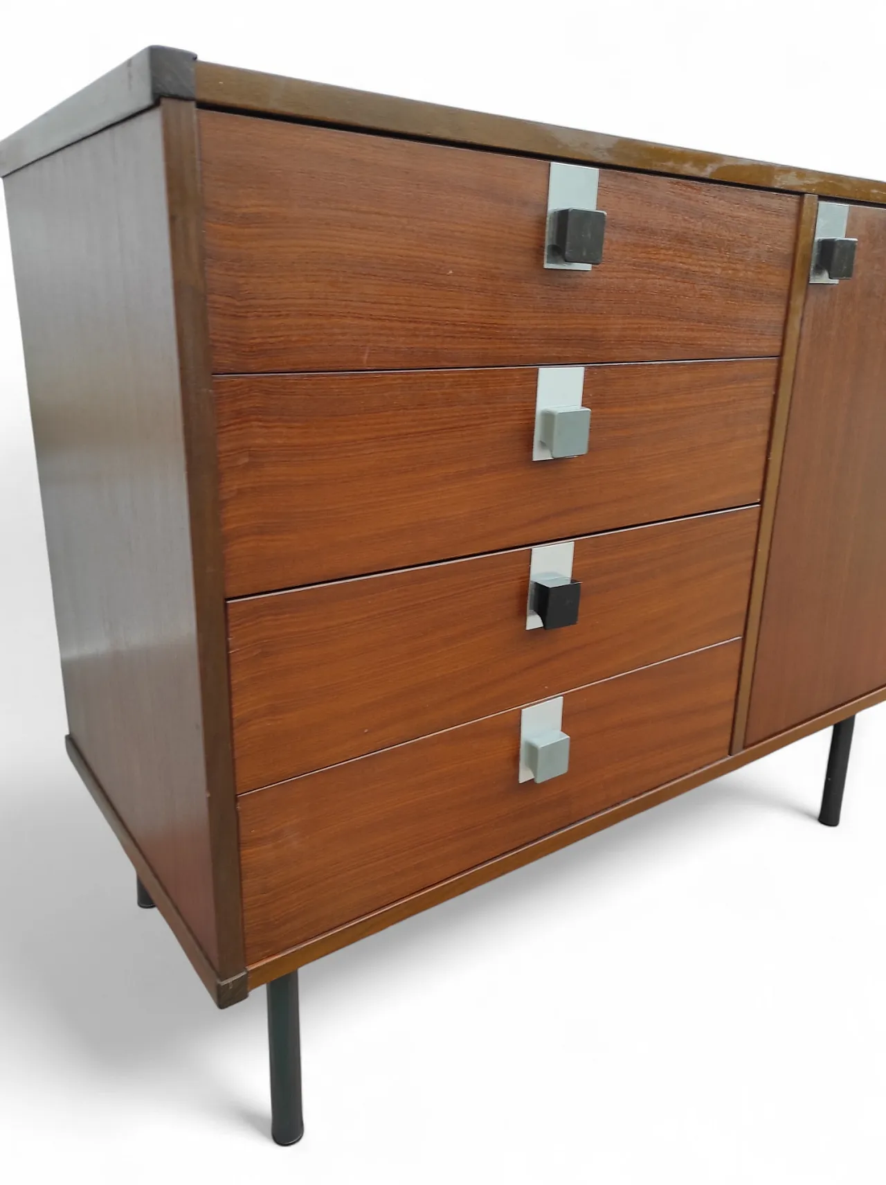 Teak wood sideboard, 1960s 11