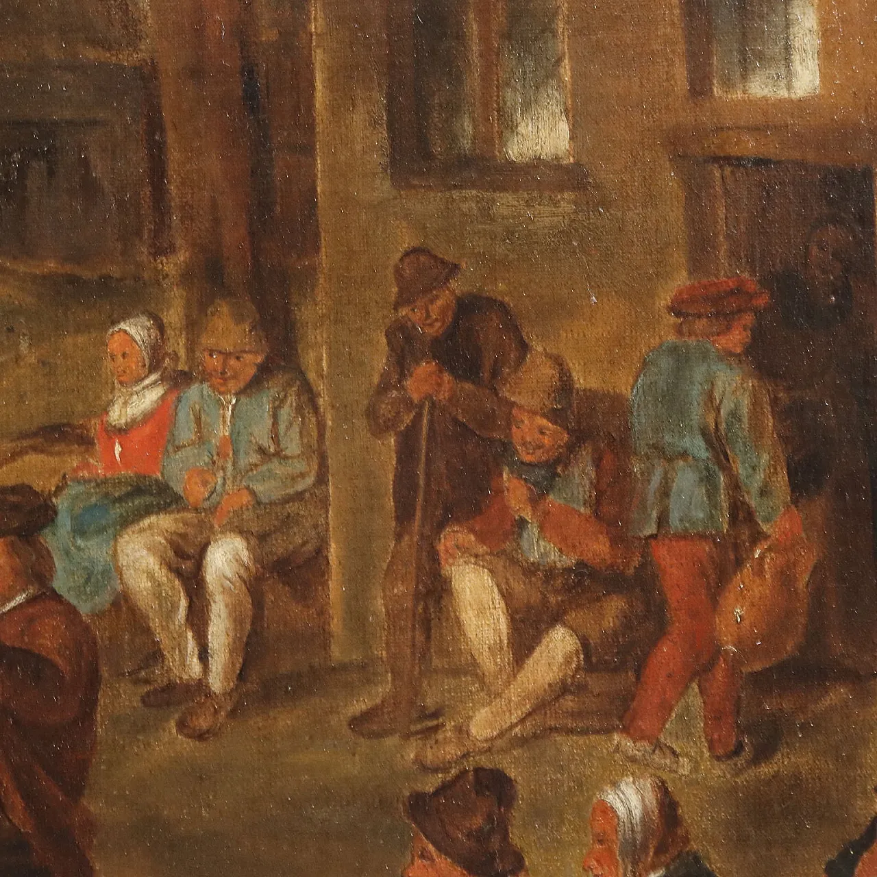 Village Feast, oil on canvas, 18th century 6