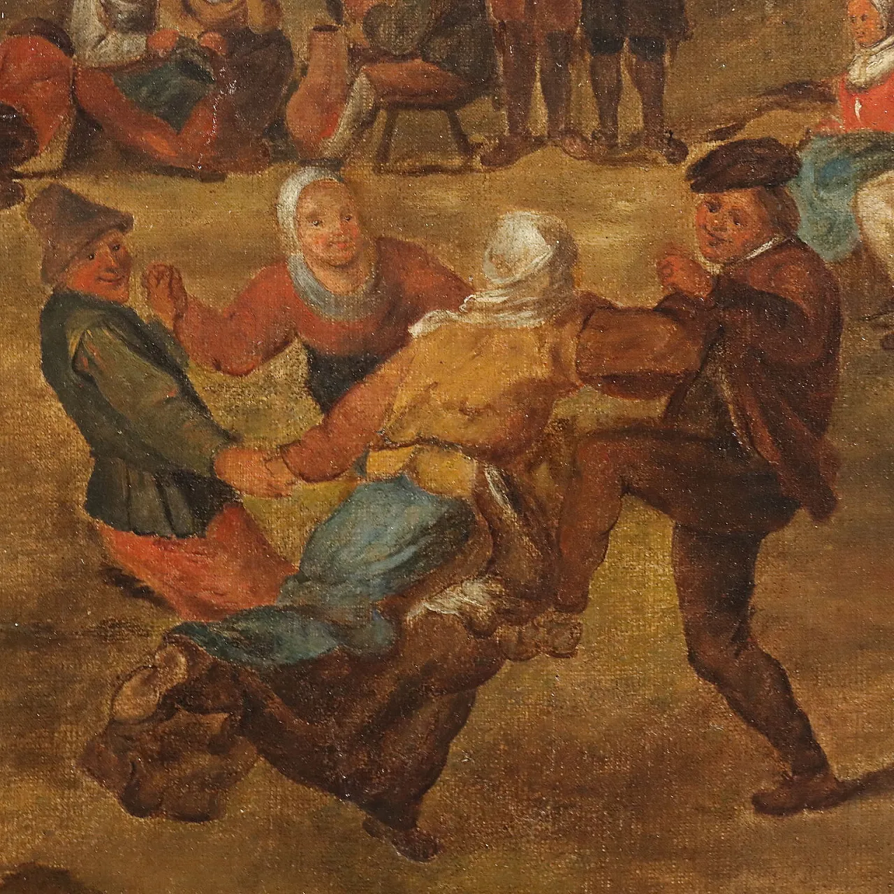 Village Feast, oil on canvas, 18th century 8