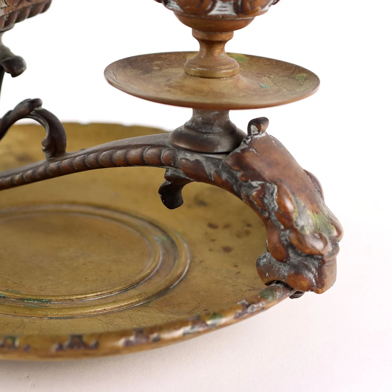 Bronze candlestick, 19th century 5