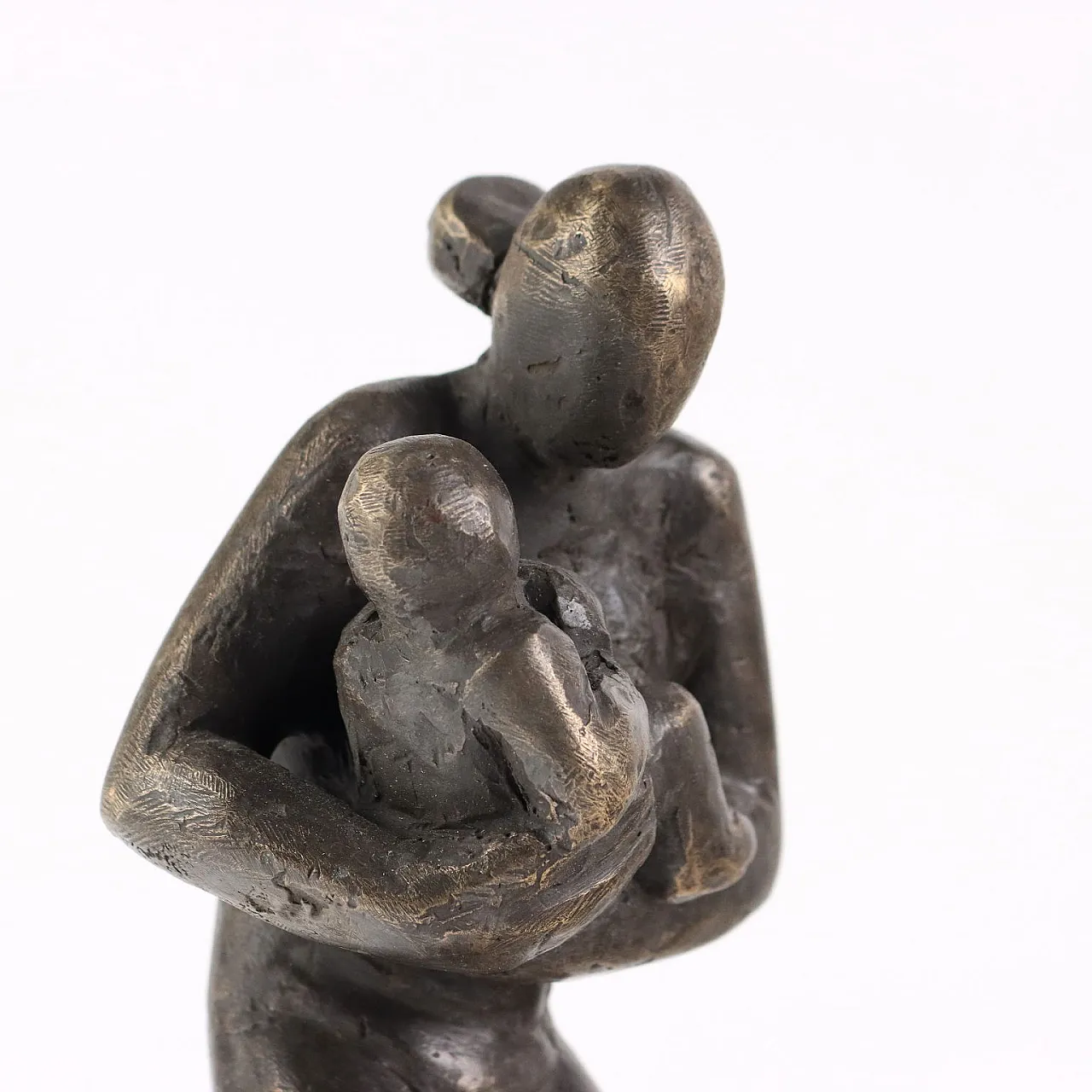 Mater Amabilis by Giuseppe Rivadossi, bronze sculpture, 2000s 3