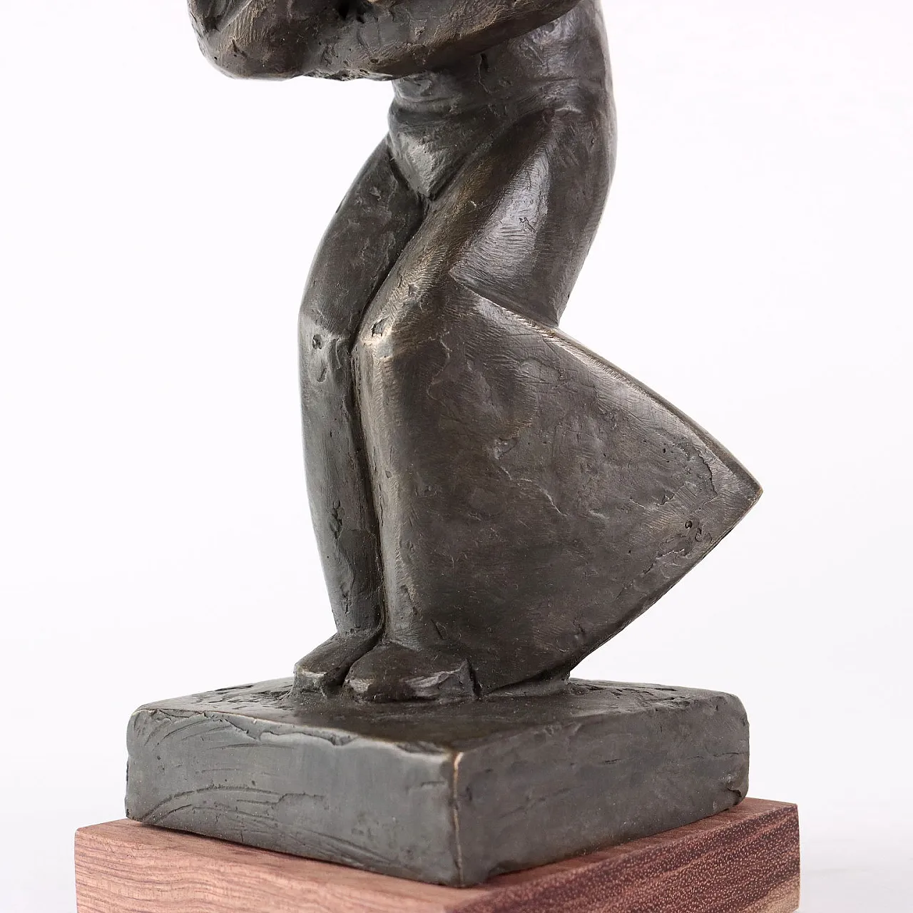 Mater Amabilis by Giuseppe Rivadossi, bronze sculpture, 2000s 5