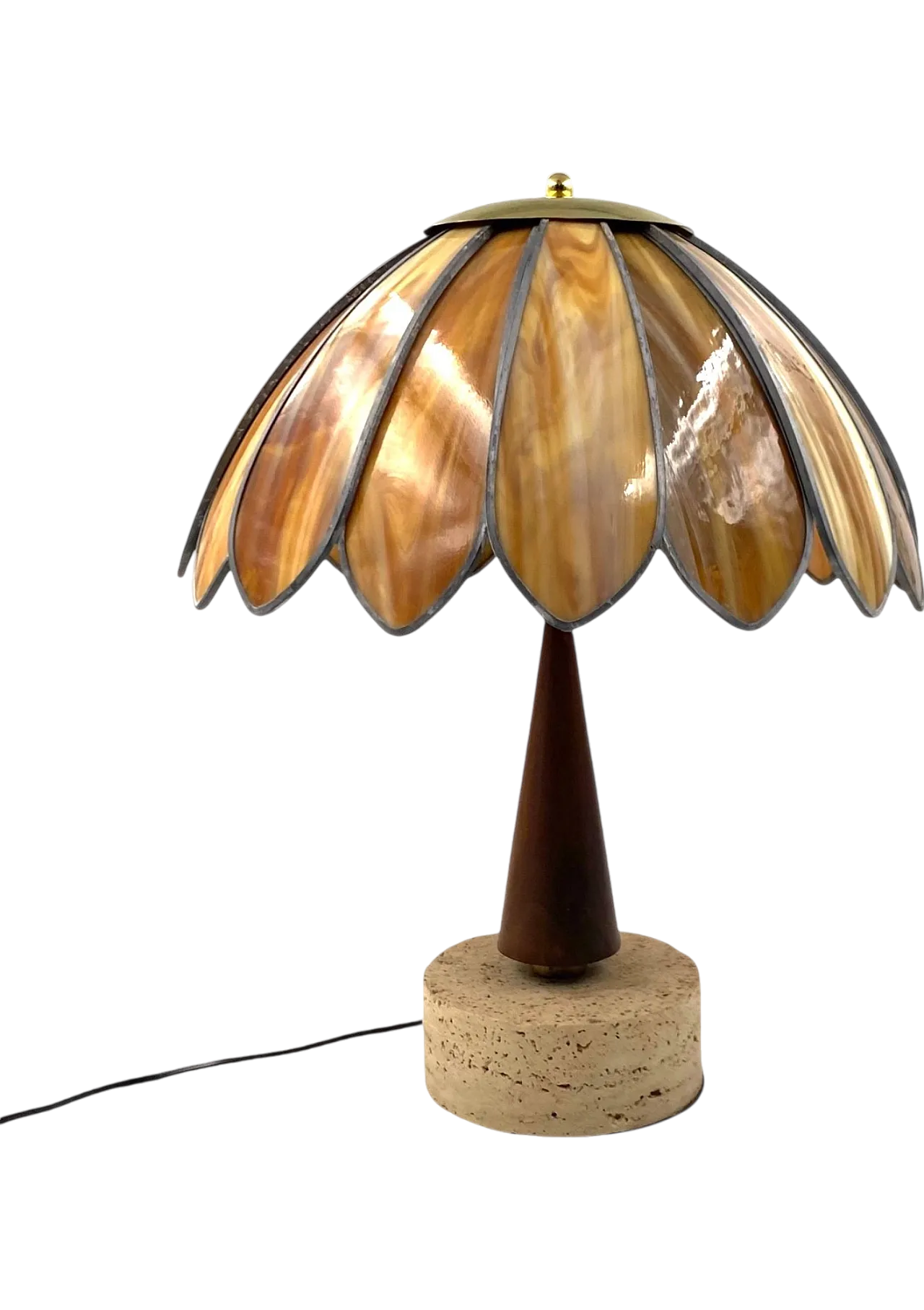 Hollywood regency table lamp, 70s 15