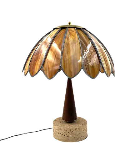 Hollywood regency table lamp, 70s