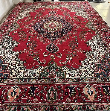 Large Tabriz carpet – 376x287