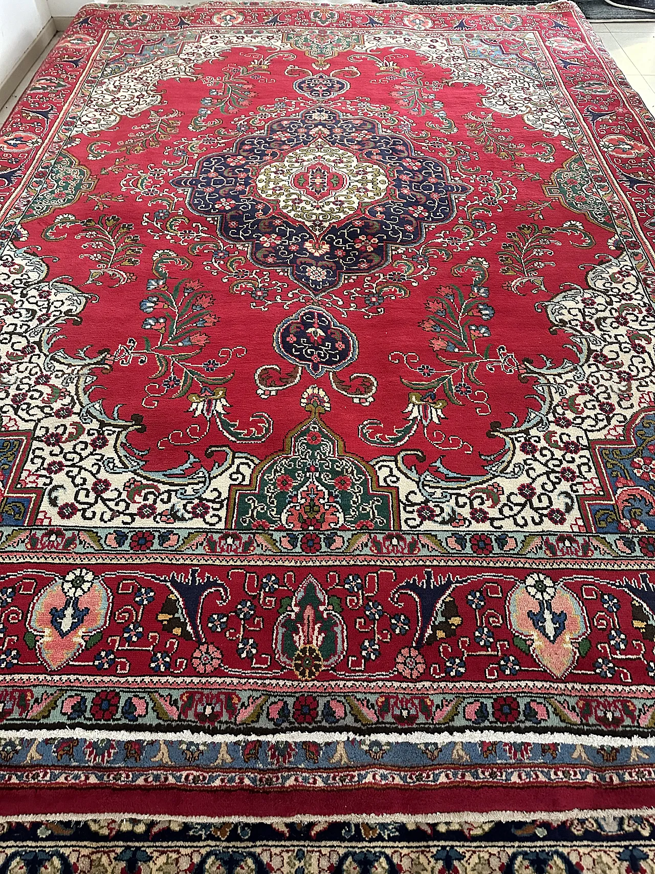 Tappeto Tabriz di grandi dimensioni – 376x287 2