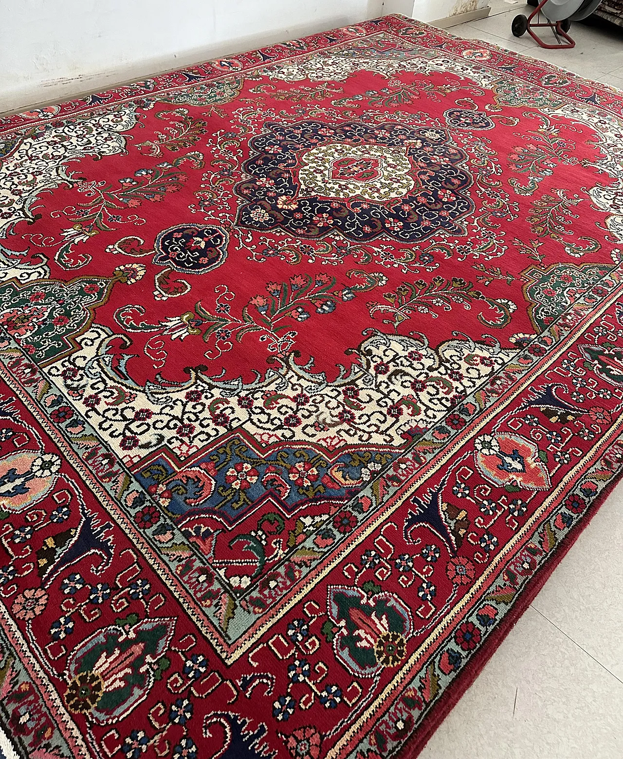 Tappeto Tabriz di grandi dimensioni – 376x287 3