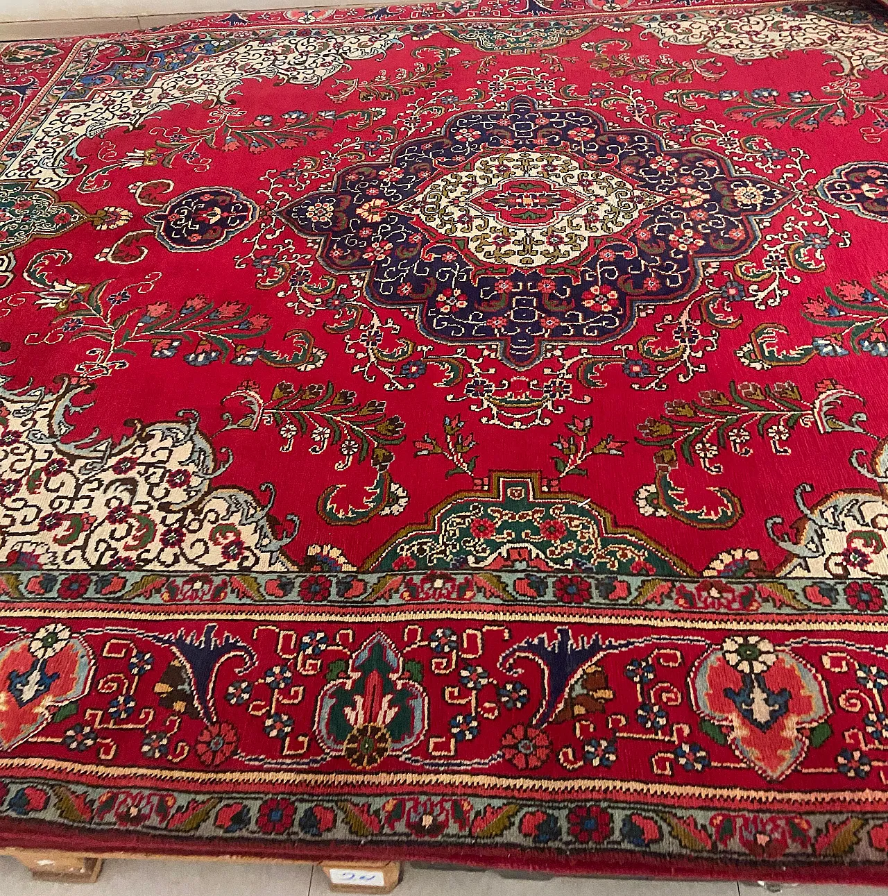 Tappeto Tabriz di grandi dimensioni – 376x287 4