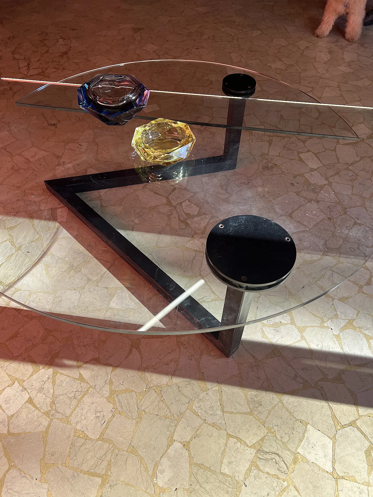 Karatè coffee table by Carlo Forcolini for Alias, 1985 15