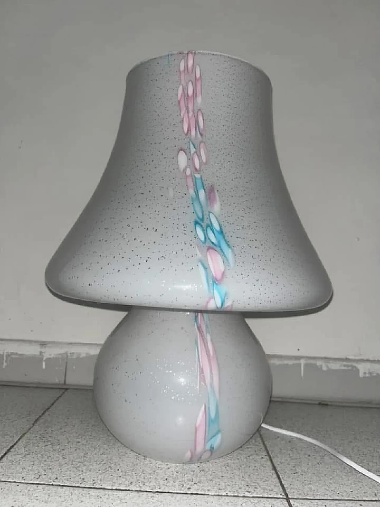 Lampada fungo vetro di Murano 6