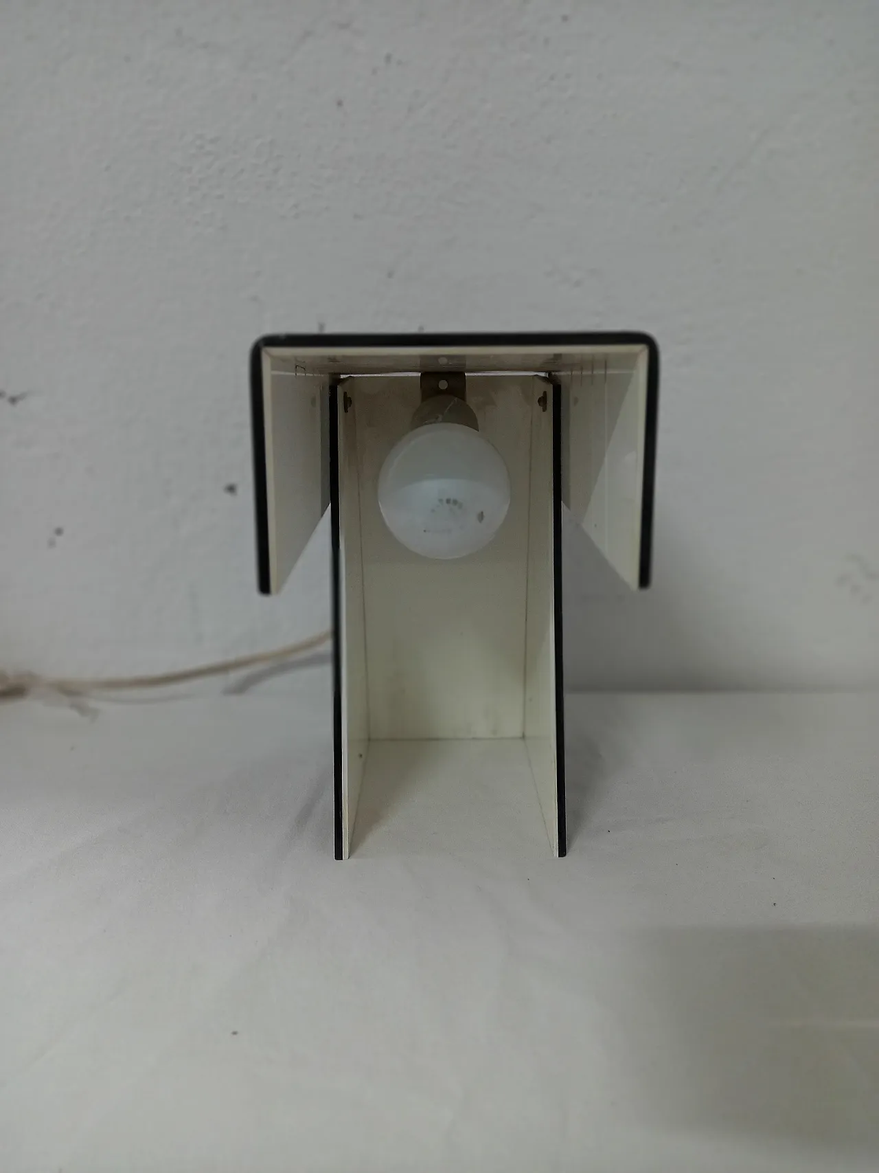 Plexi table lamp, 70s 2