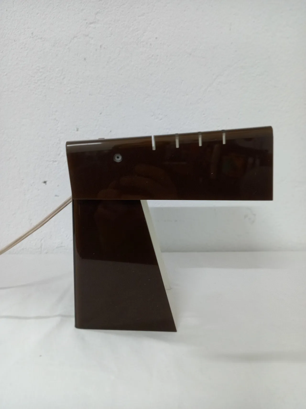 Plexi table lamp, 70s 7