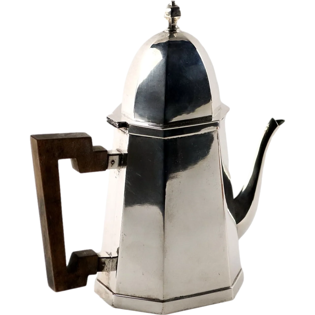 Teapot silver Piovan Paolo Padova, 20th century 9