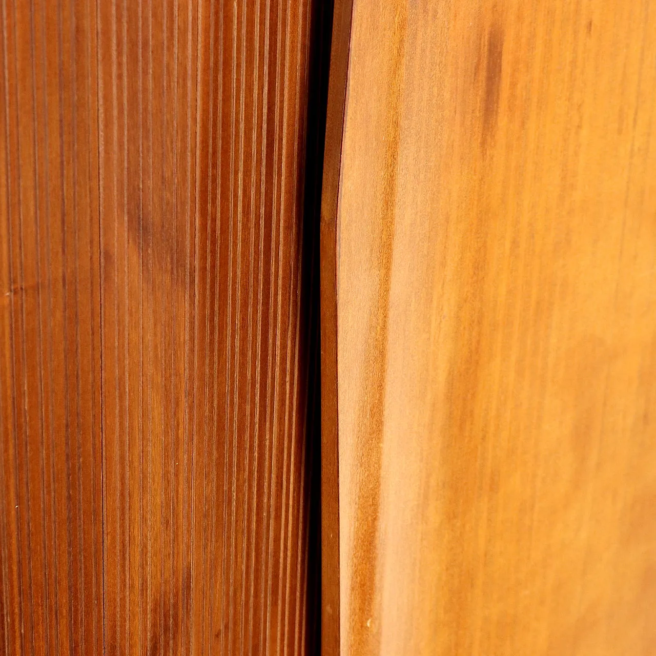 Mahogany and mirror wardrobe by Palazzi dell'Arte Cantù, 1960s 7