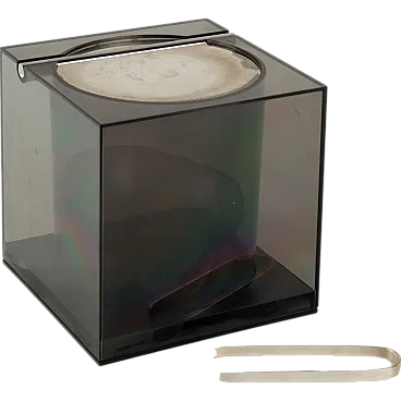 Ice bucket Design Cini & Nils plexiglas, 1980s