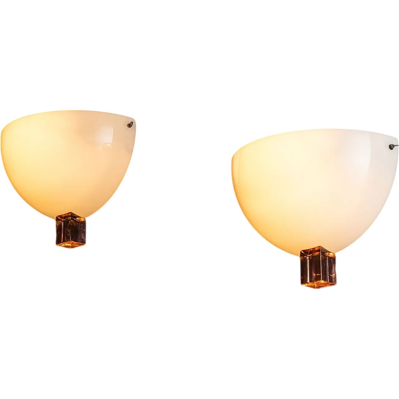 Venini Victoria lamps Murano glass, 1990s 8