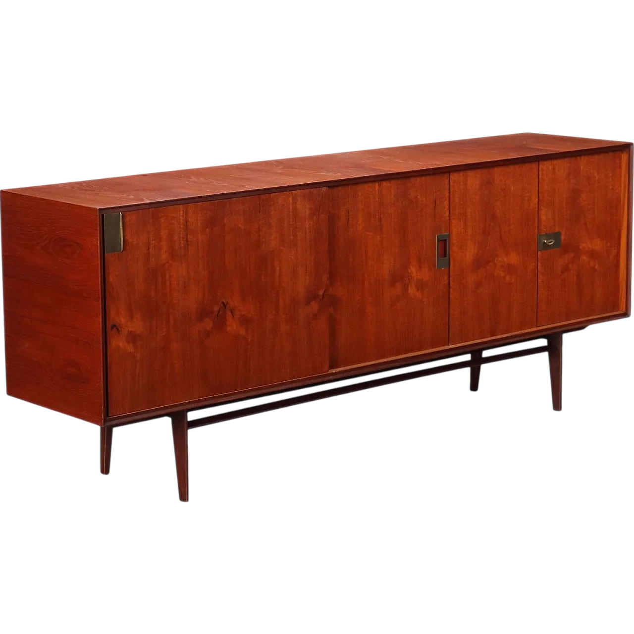 Sideboard by Edmondo Palutari  for Dassi teak, 1960s 11