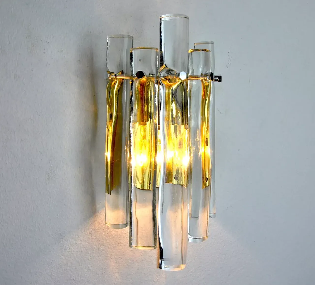 Venini wall lamp for Carmer, 1970s 7