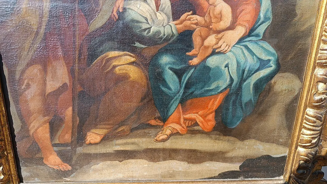 Sacra Famiglia, olio su tela, '700 4