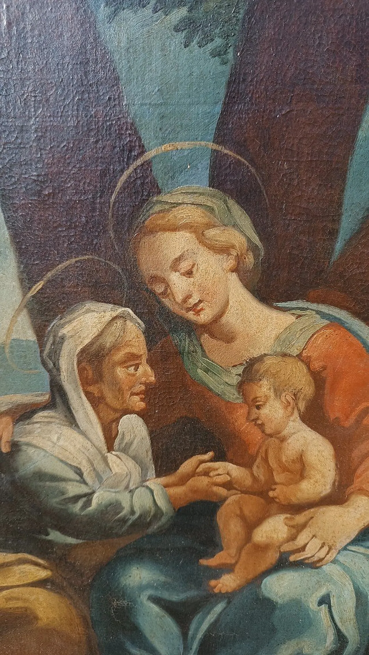 Sacra Famiglia, olio su tela, '700 6