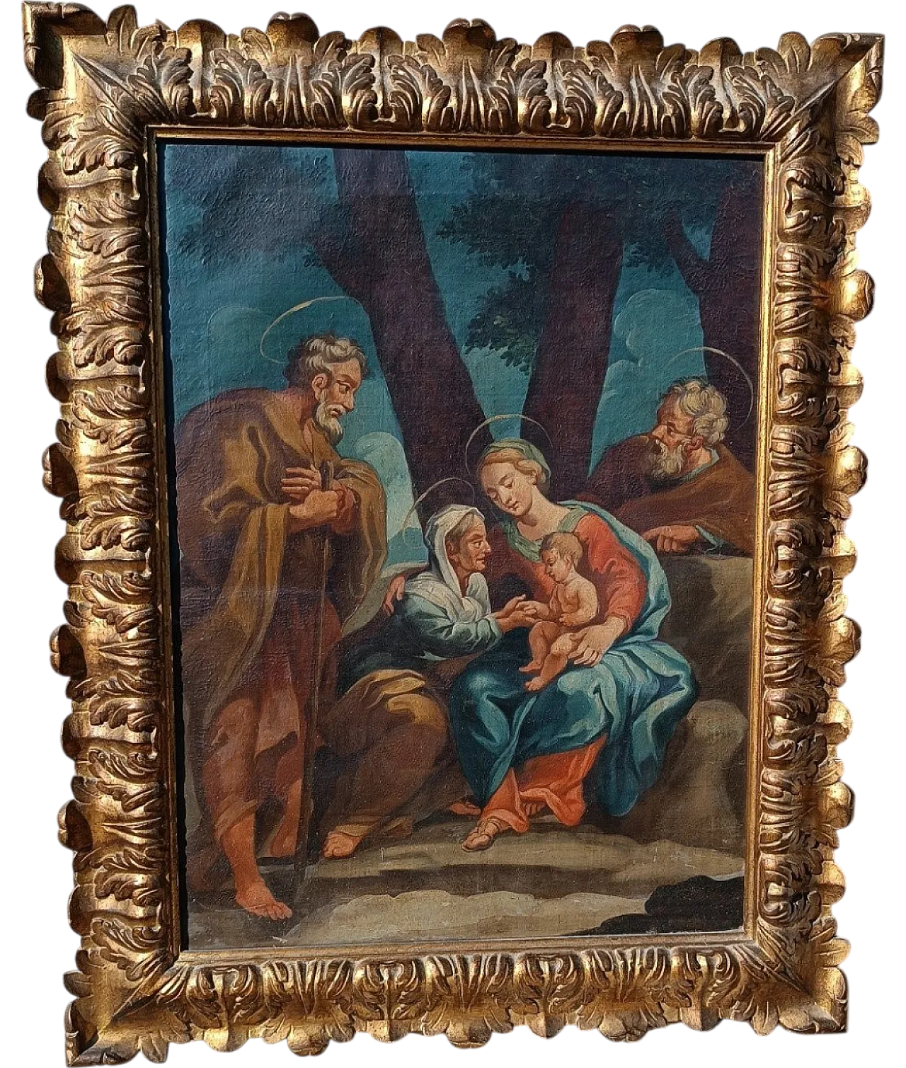 Sacra Famiglia, olio su tela, '700 13