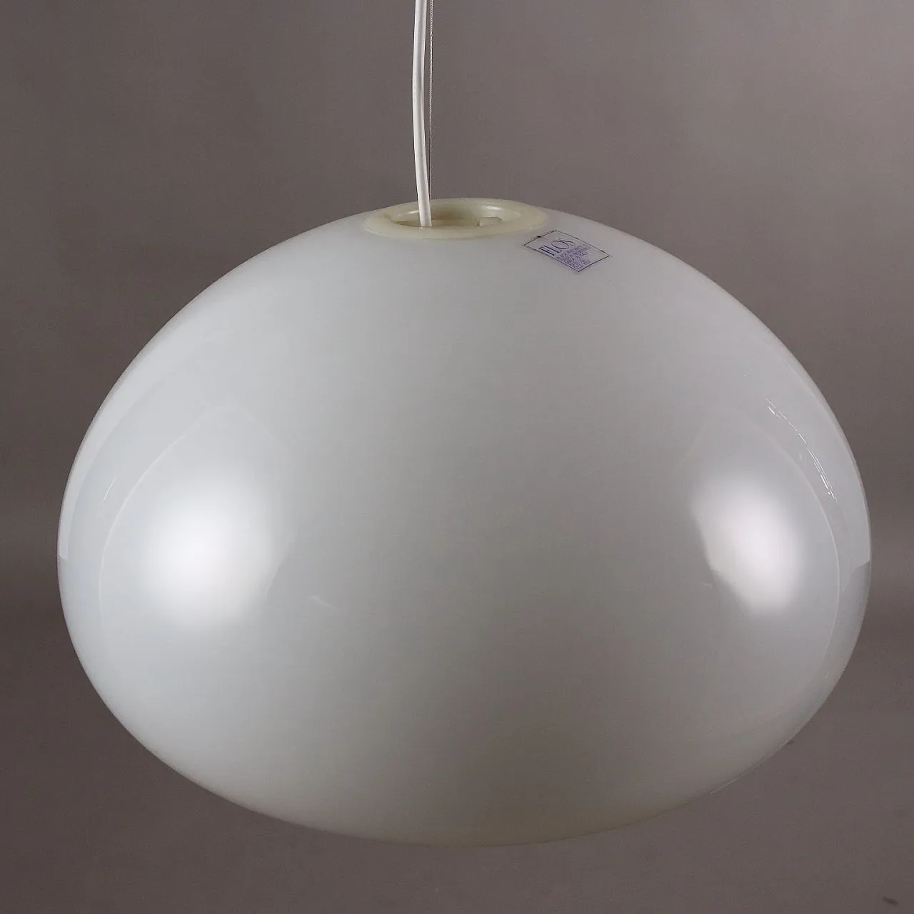 Flos lamp in black and white by F.lli Castiglioni, 1980s 7