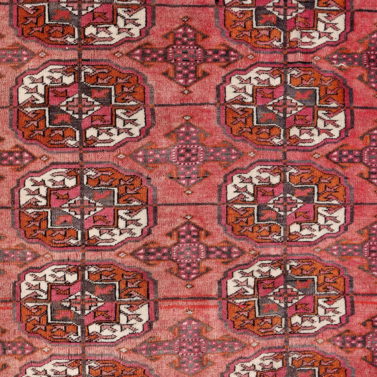 Bukhara wool carpet, late 20th century 3