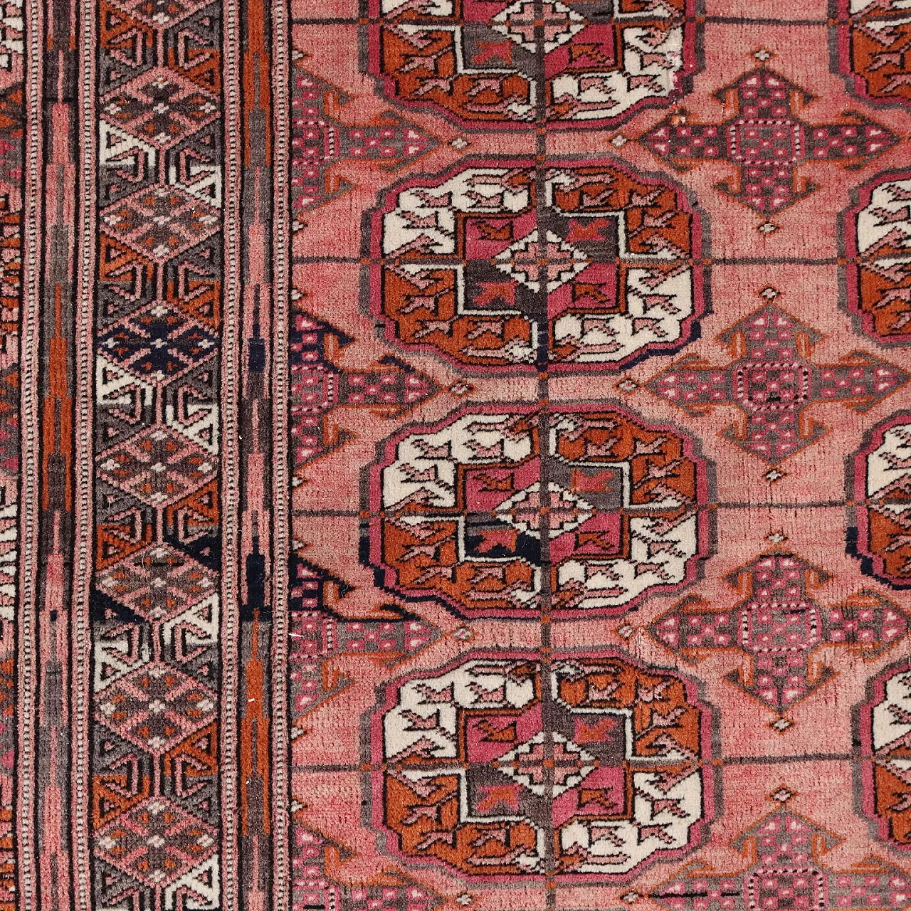 Bukhara wool carpet, late 20th century 4