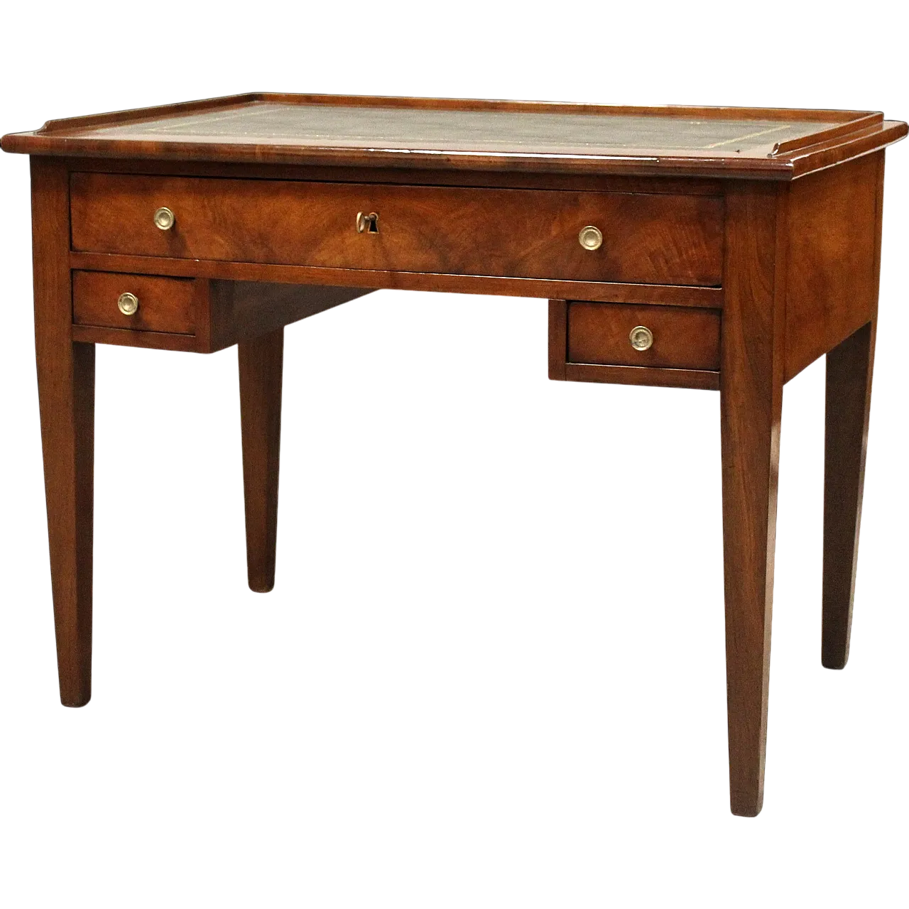 Direttorio writing desk in  Italian walnut, 19th century 18