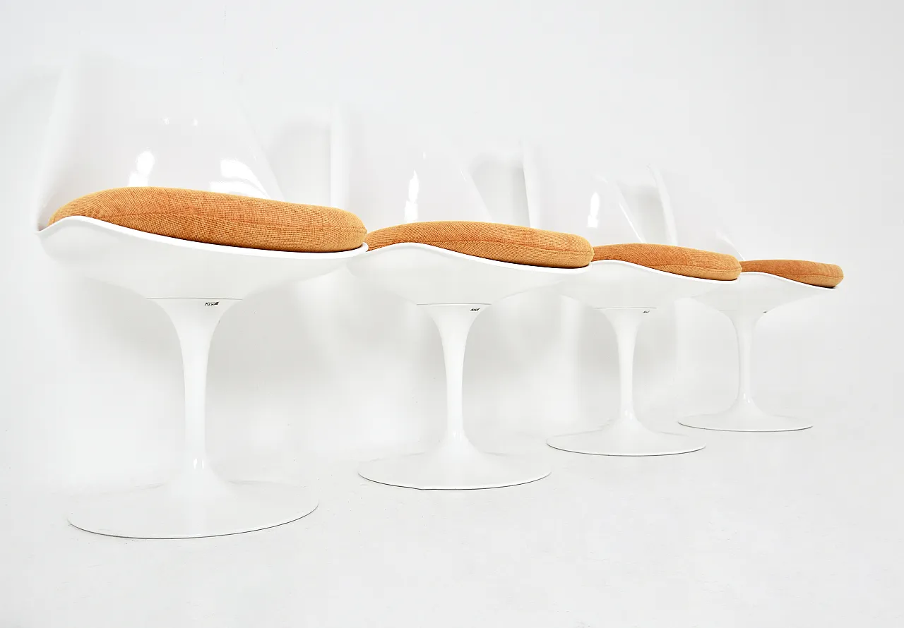 Tulip Dining Chairs by Eero Saarinen for Knoll International, 1970s 7