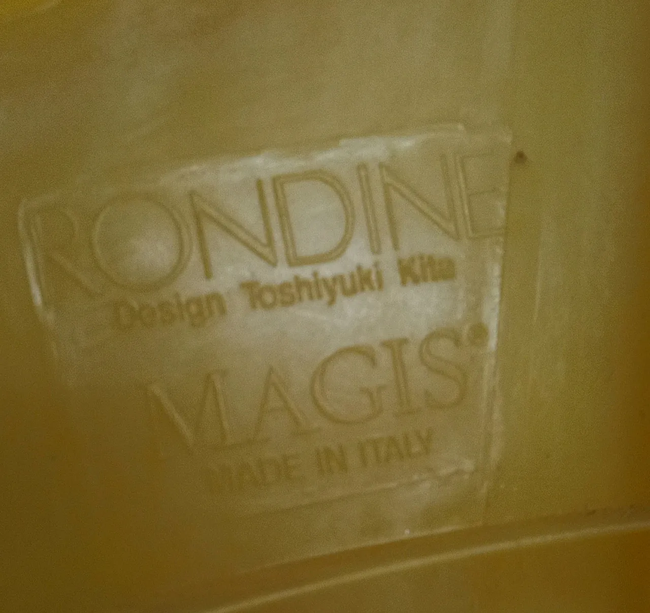 Rondine folding chair produced by Magis in the 90s 2