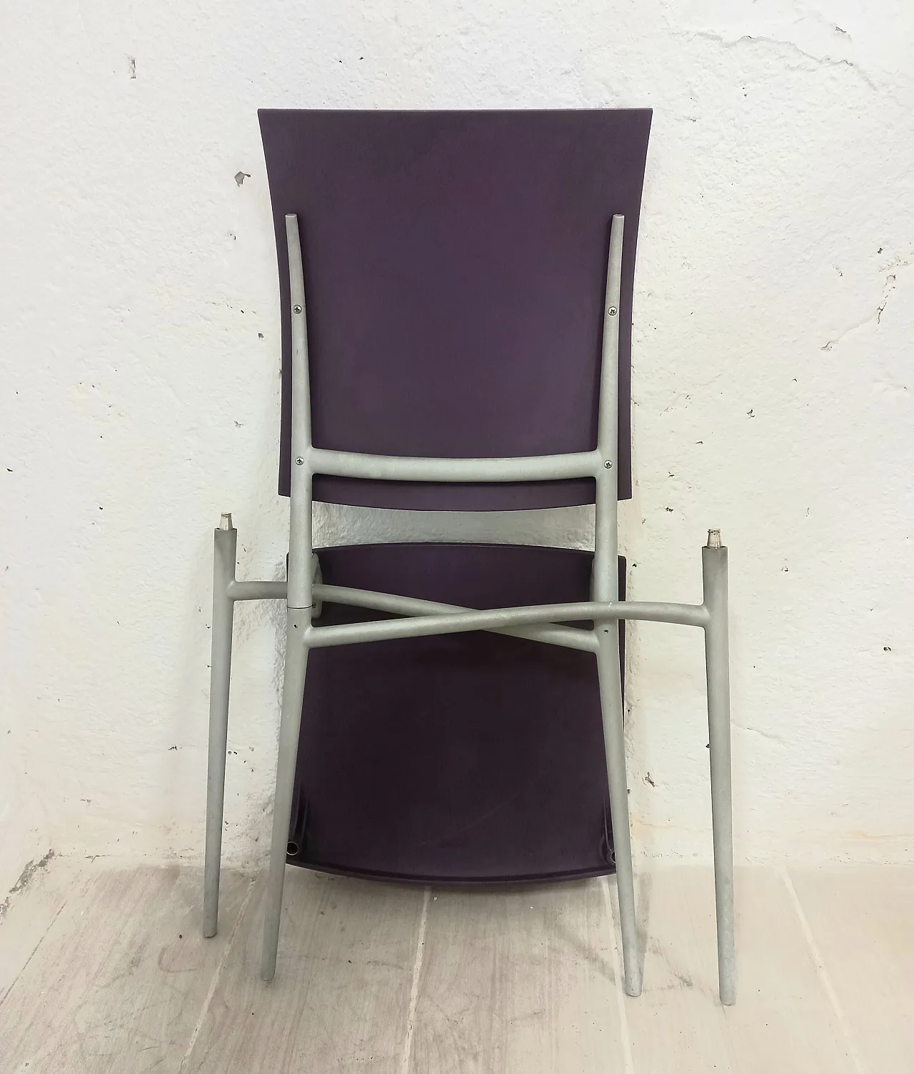 Sedia pieghevole Miss C.o.c.o di Philippe Starck per Cassina, anni '90 7