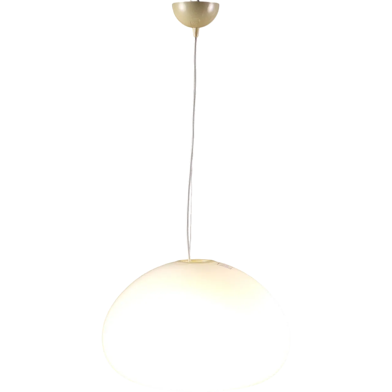 Flos lamp in black and white by F.lli Castiglioni, 1980s 11