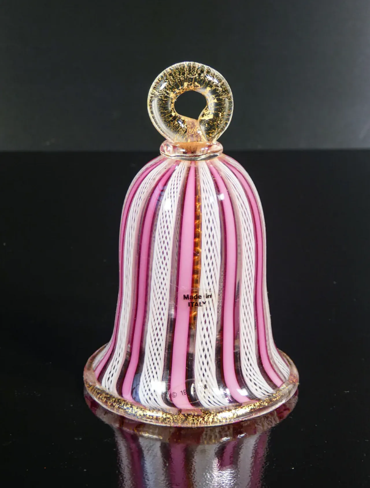 Murano blown glass bell, mid-20th century 2