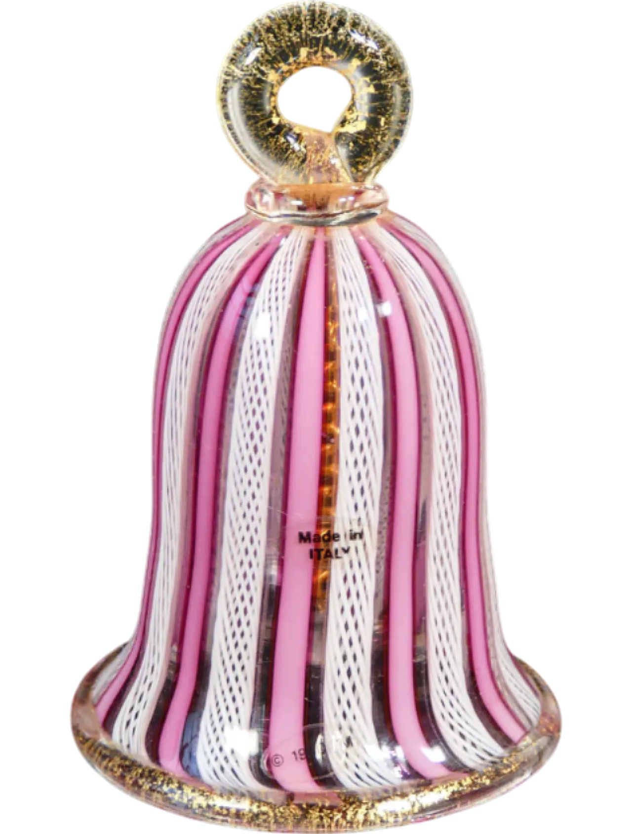 Murano blown glass bell, mid-20th century 5