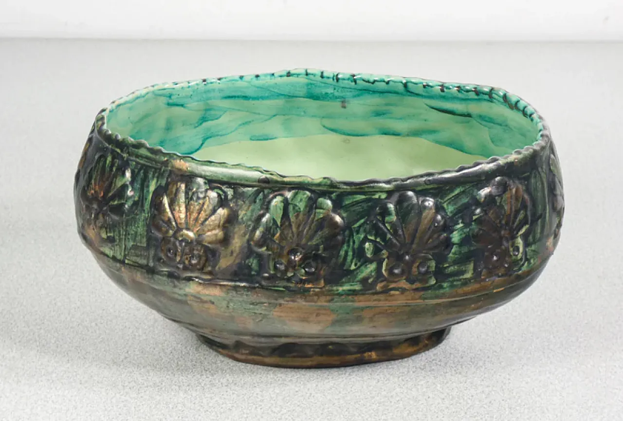 Glazed ceramic bowl, early 20th century 2