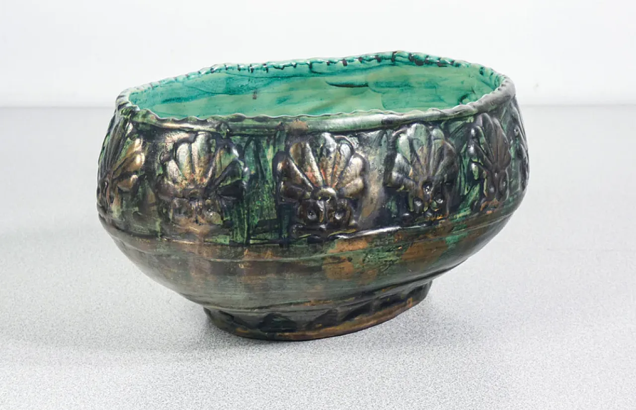 Glazed ceramic bowl, early 20th century 3